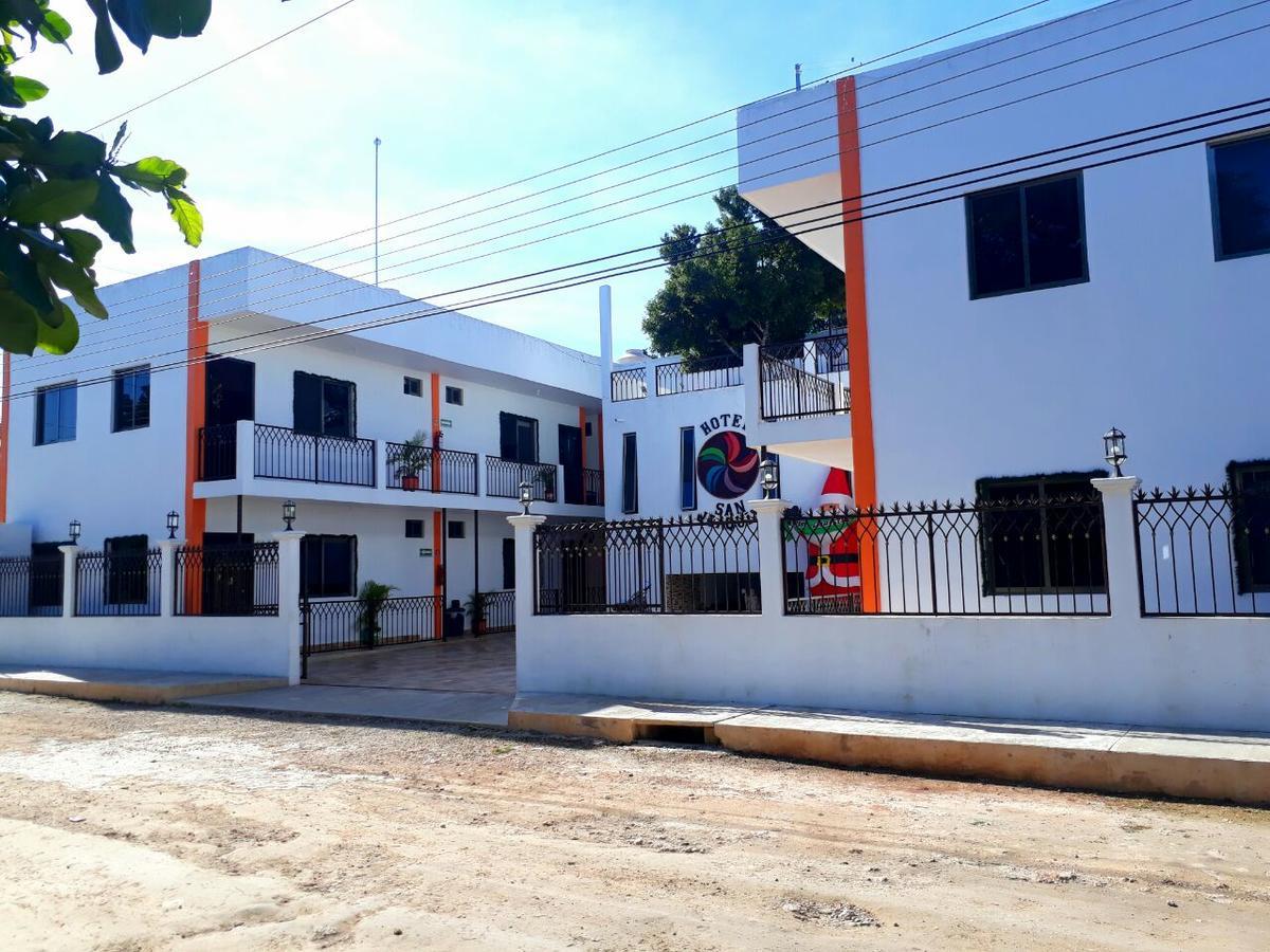 Hotel San Joaquin Bacalar Exterior foto
